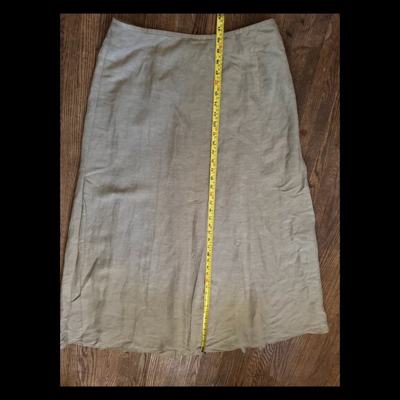 Armani Collezioni Linen Maxi Skirt - Picture 3 of 5